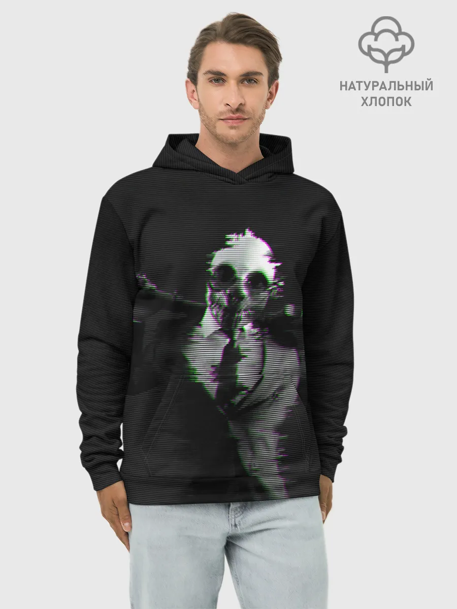 Худи мужской база хлопок / Wolf