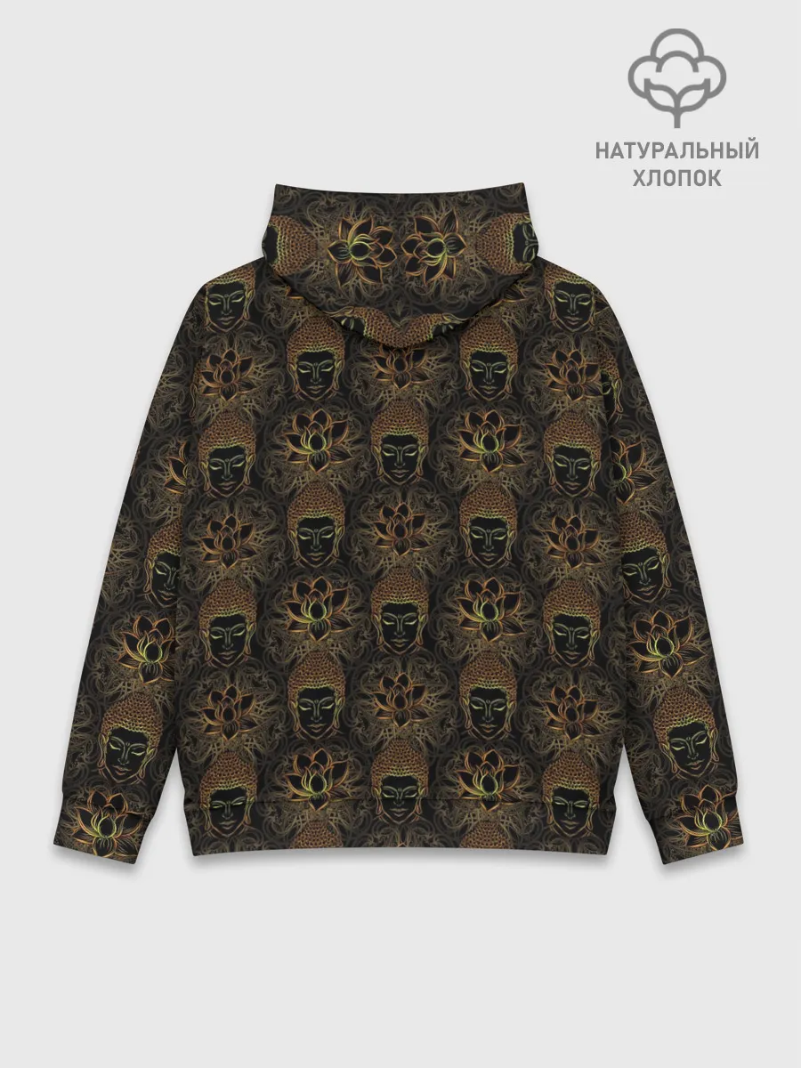 Худи мужской база хлопок / Будда