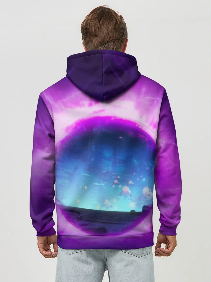 Худи мужской база хлопок / Ratchet & Clank 2 Rift Apart