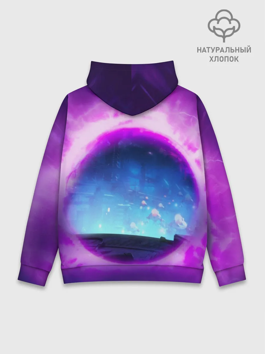 Худи мужской база хлопок / Ratchet & Clank 2 Rift Apart