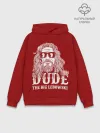 Худи мужской база хлопок / Dude the Big Lebowski