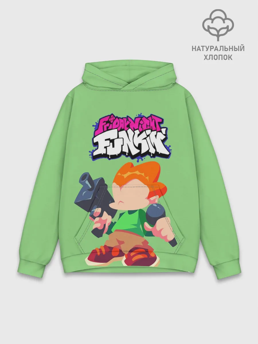 Худи мужской база хлопок / FNF Pico