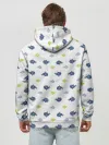 Худи мужской база хлопок / Рыбы