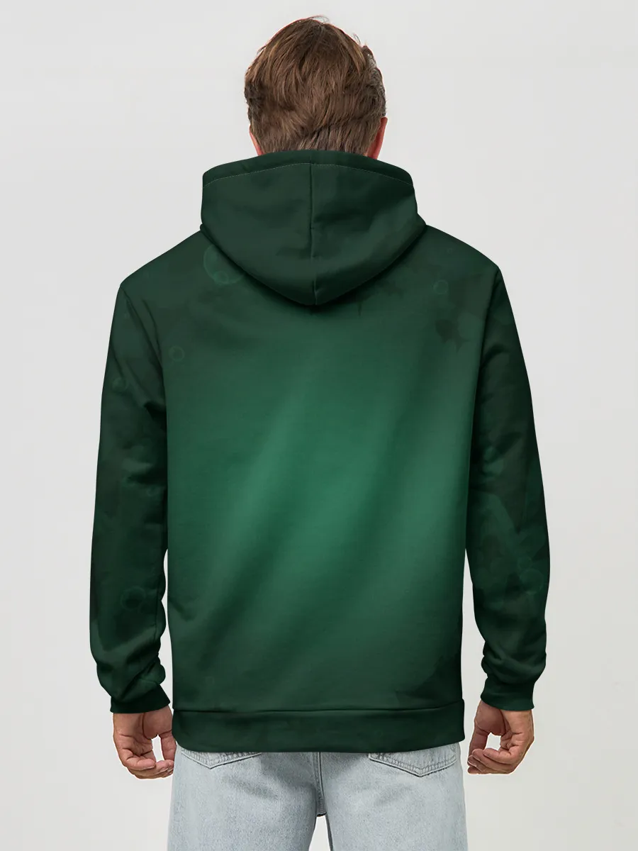 Худи мужской база хлопок / Русалка силуэт