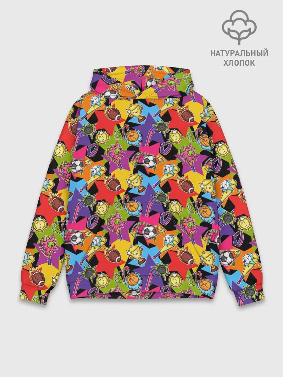 Худи мужской база хлопок / Звезда Спорта