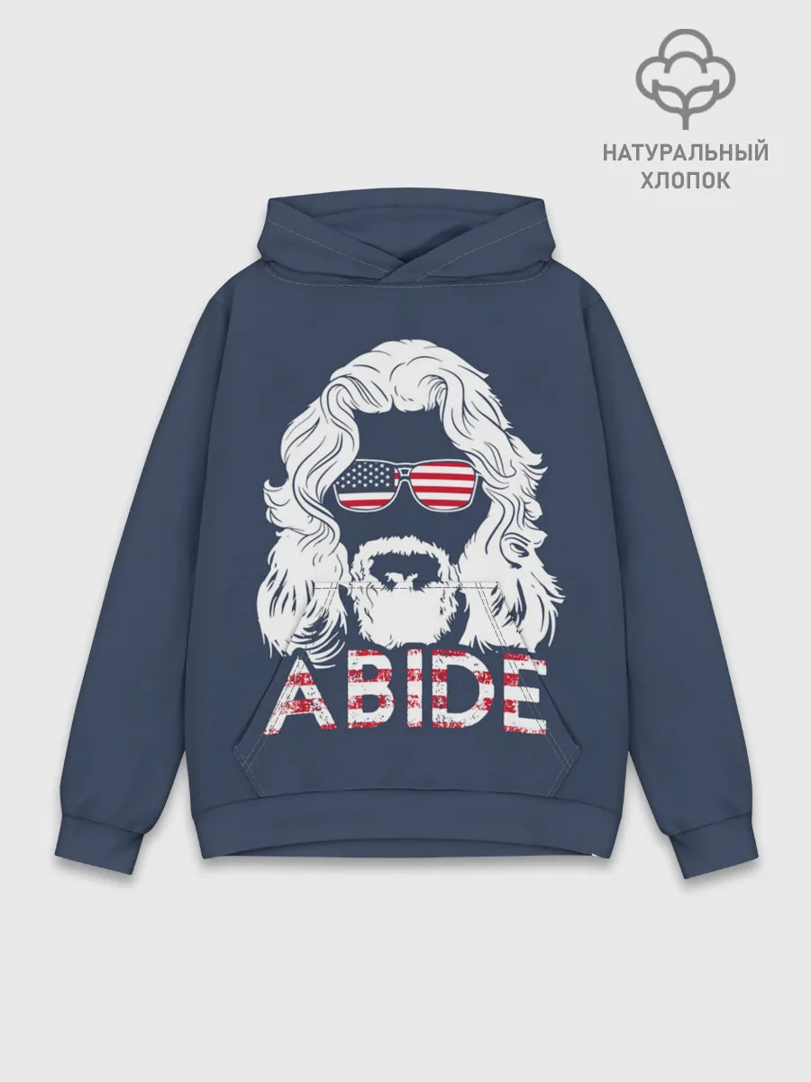 Худи мужской база хлопок / ABIDE Большой Лебовский