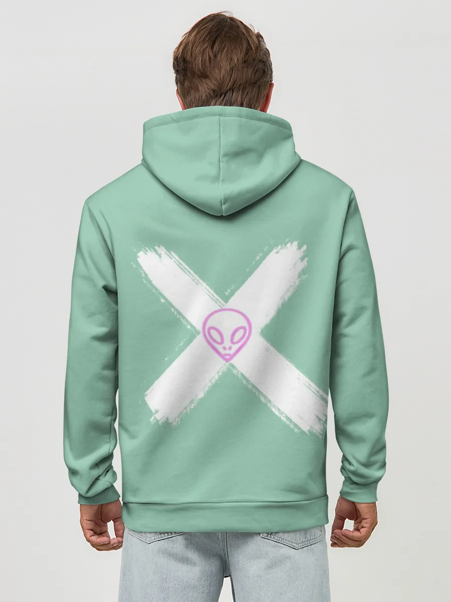 Худи мужской база хлопок / Дана Скалли