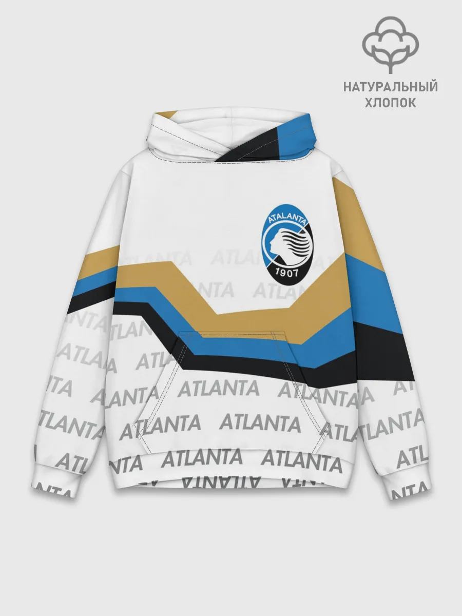 Худи мужской база хлопок / FC ATALANTA / ФК АТАЛАНТА