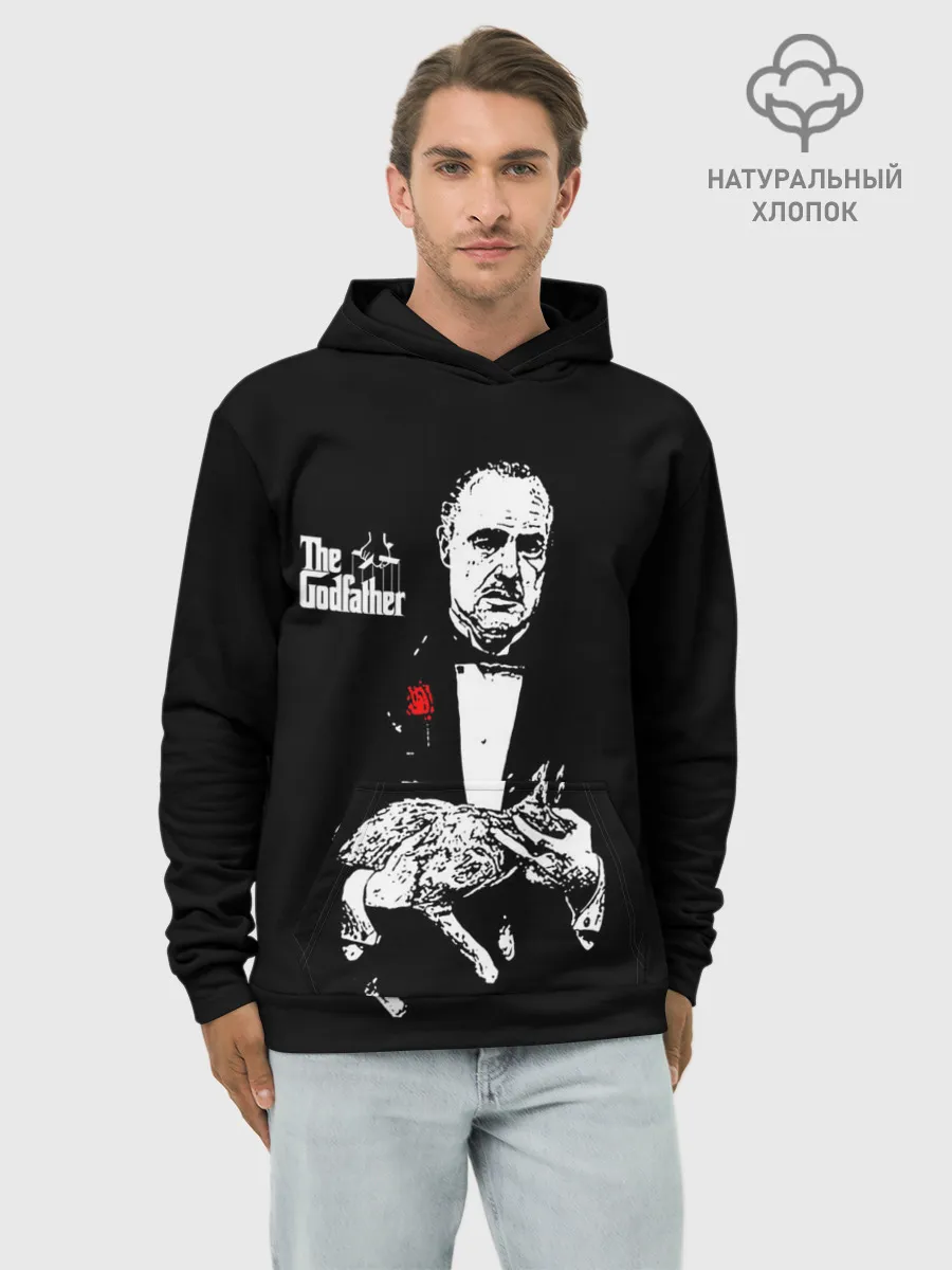 Худи мужской база хлопок / Крестный отец