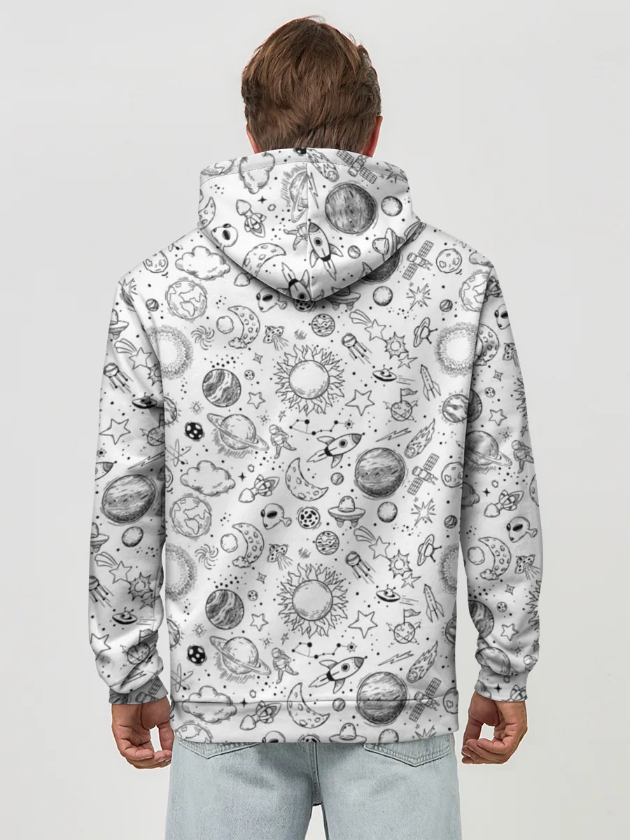 Худи мужской база хлопок / Space