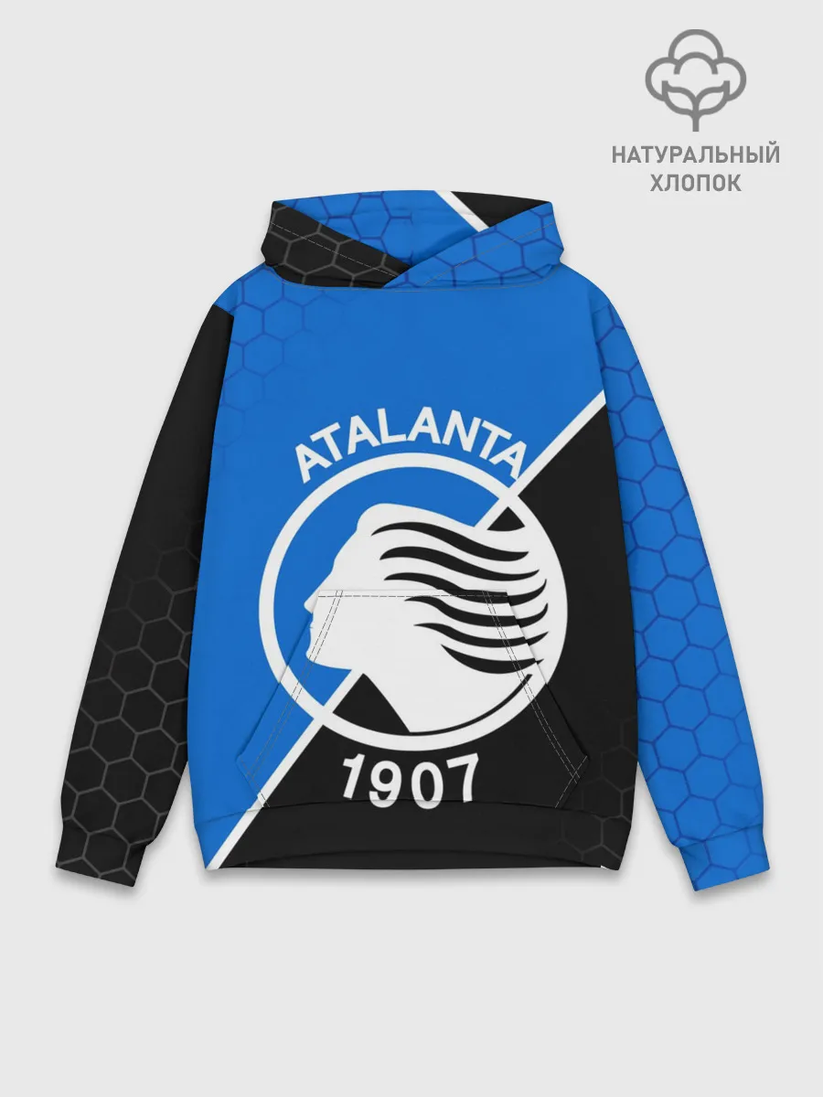 Худи мужской база хлопок / FC ATALANTA / ФК АТАЛАНТА