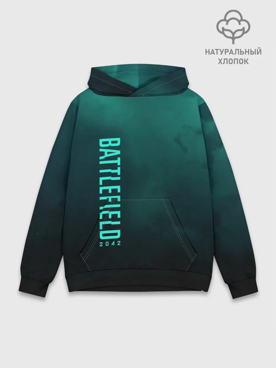 Худи мужской база хлопок / BattleField 6