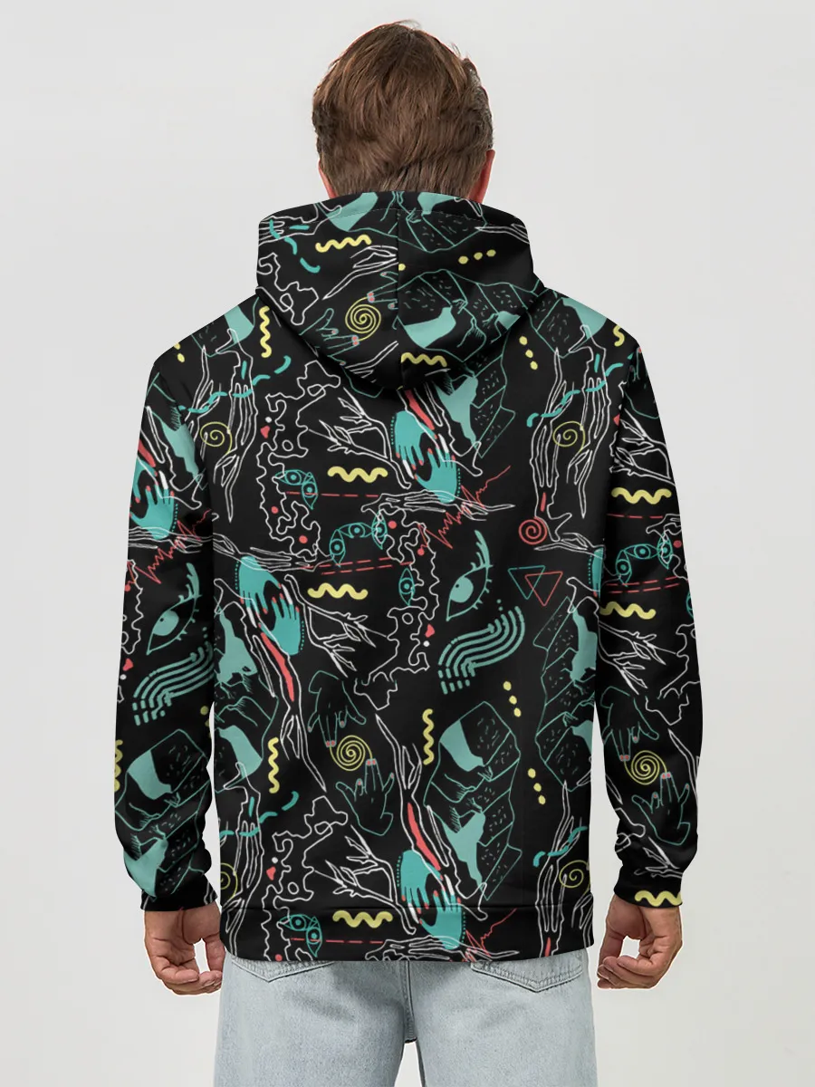 Худи мужской база хлопок / Магия