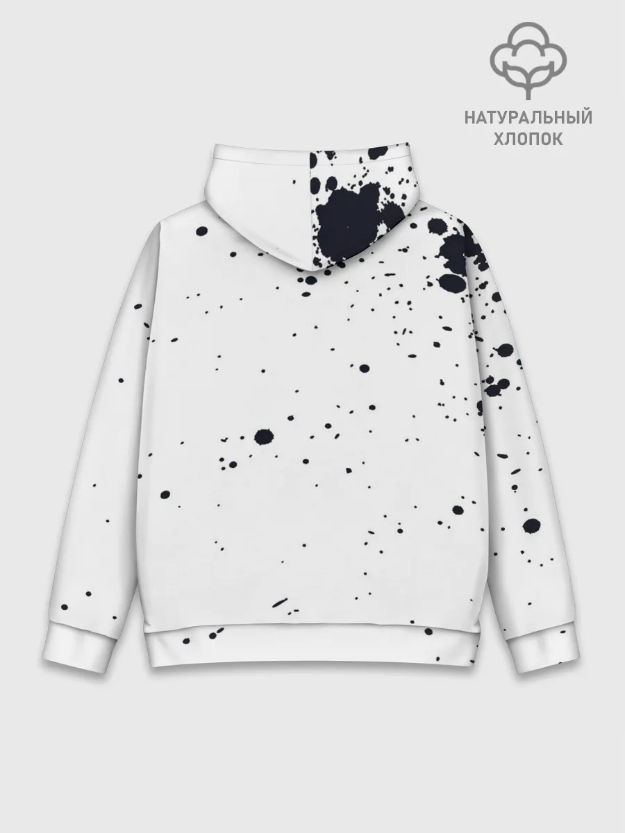 Худи мужской база хлопок / Шоё Хината с крыльями Haikyuu!!