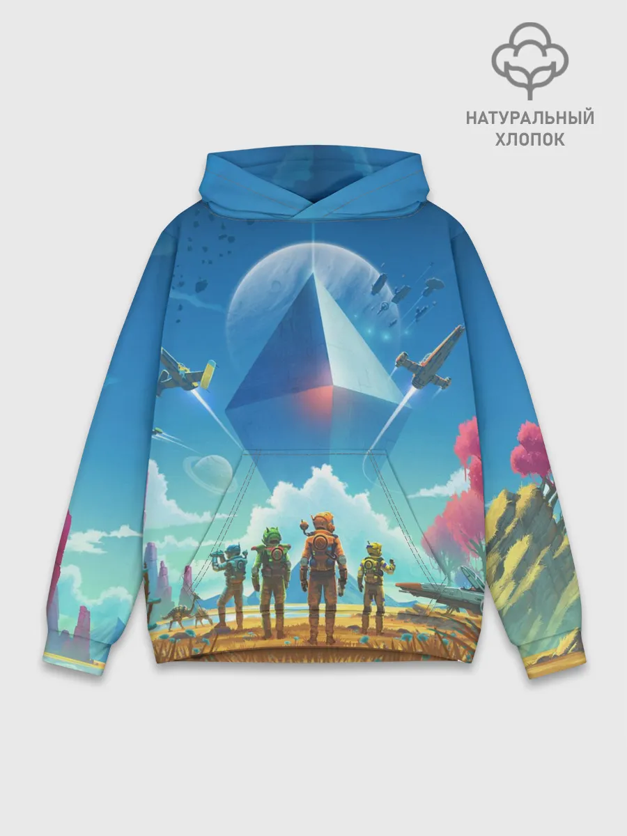 Худи мужской база хлопок / NMS: Начало