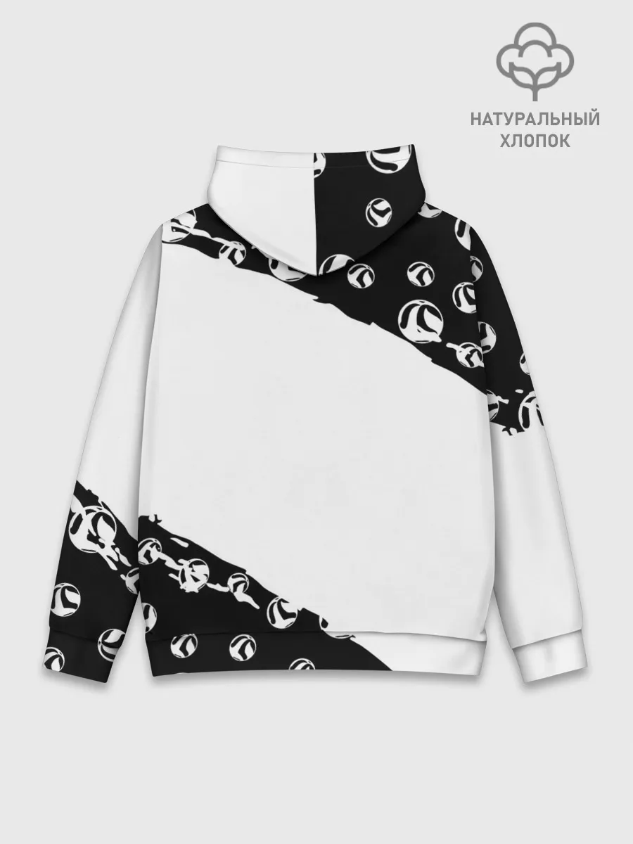 Худи мужской база хлопок / ВОЛЕЙБОЛ!! семь персонажей