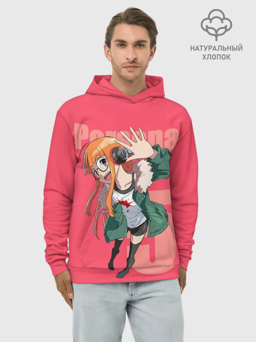 Худи мужской база хлопок / Футаба