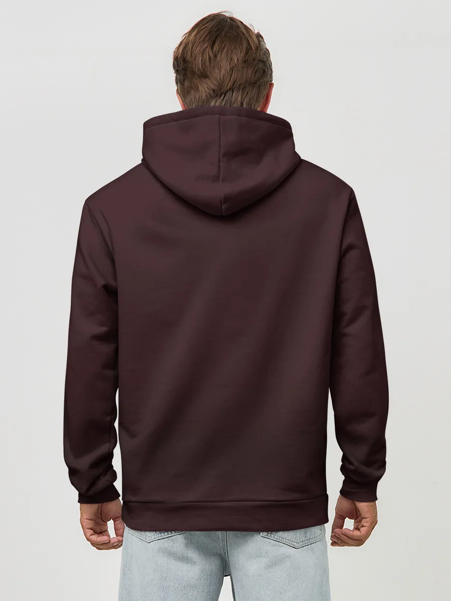 Худи мужской база хлопок / Dororo red