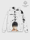 Худи мужской база хлопок / Тобио Кагеяма | Haikyuu!!