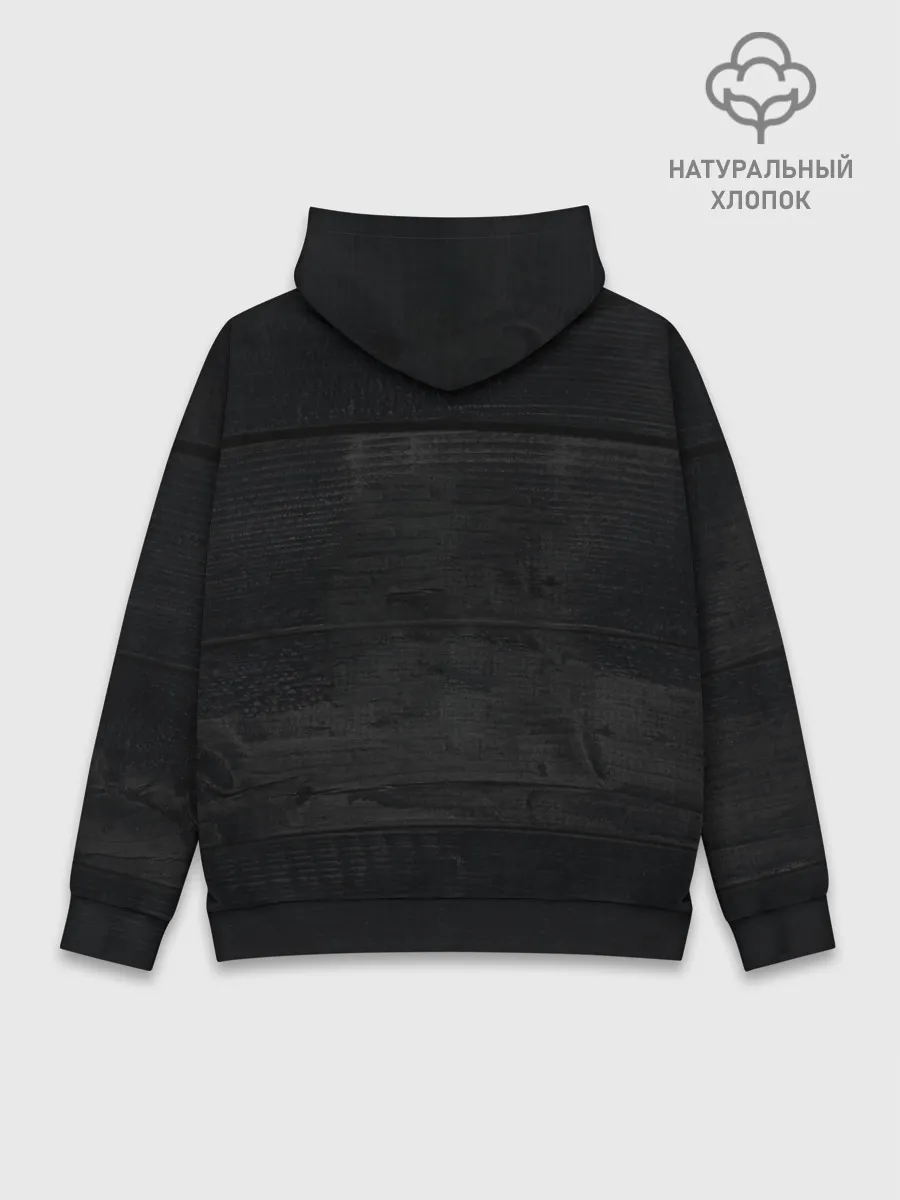 Худи мужской база хлопок / Skull of pirate