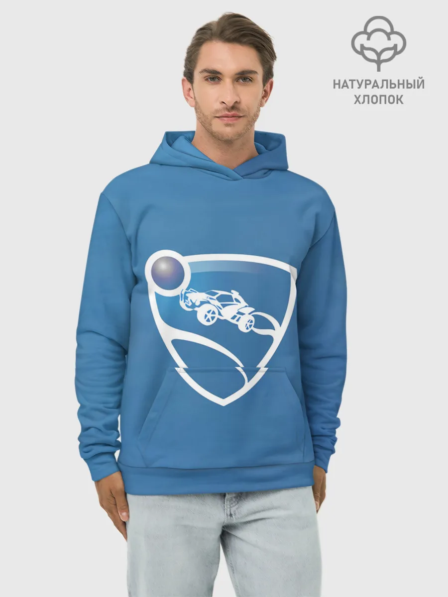 Худи мужской база хлопок / Rocket League Fan