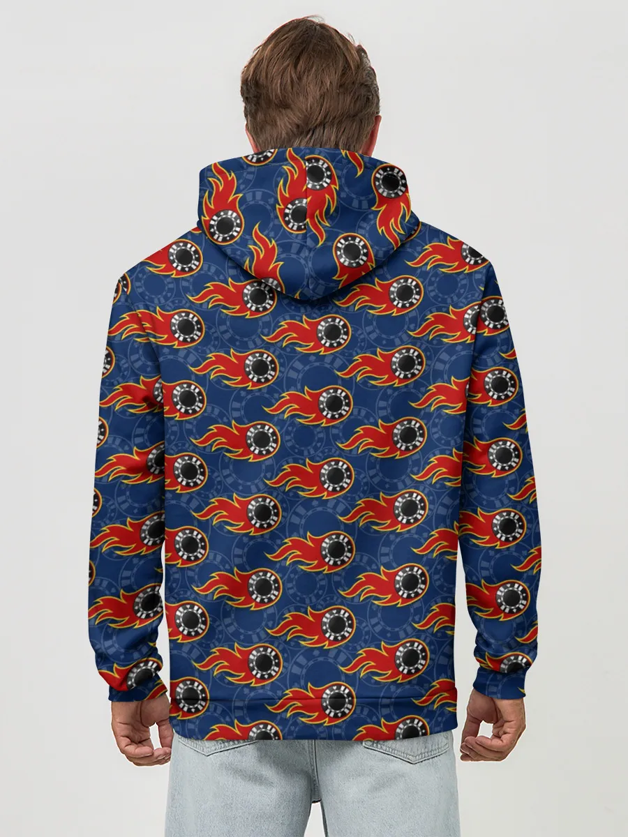 Худи мужской база хлопок / Poker