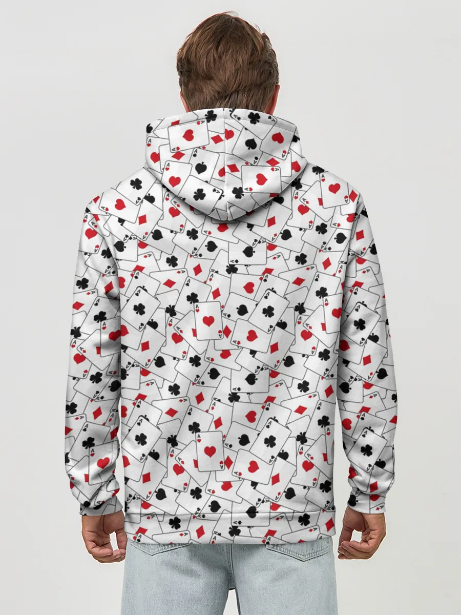 Худи мужской база хлопок / Тузы