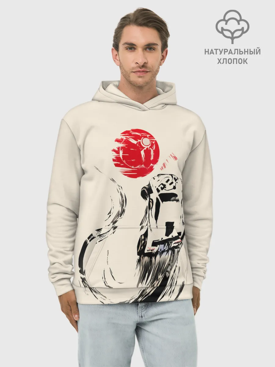 Худи мужской база хлопок / Flying car