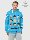 Худи мужской база хлопок / Игроки команды Карасуно | Haikyuu!!