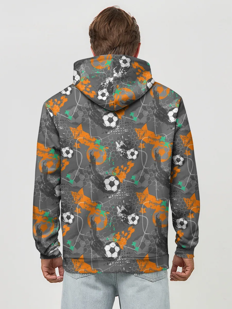 Худи мужской база хлопок / Football