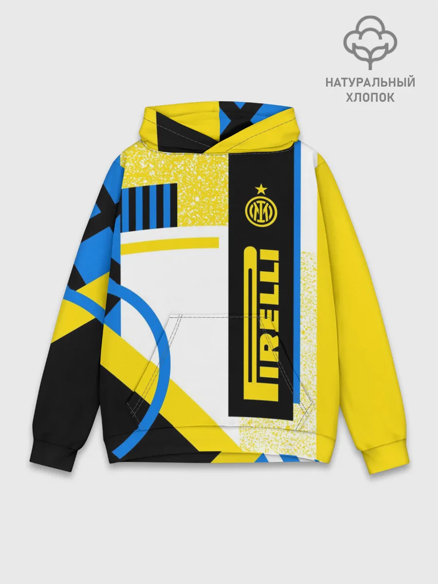 Худи мужской база хлопок / ФК «Интер Милан» 2020/21
