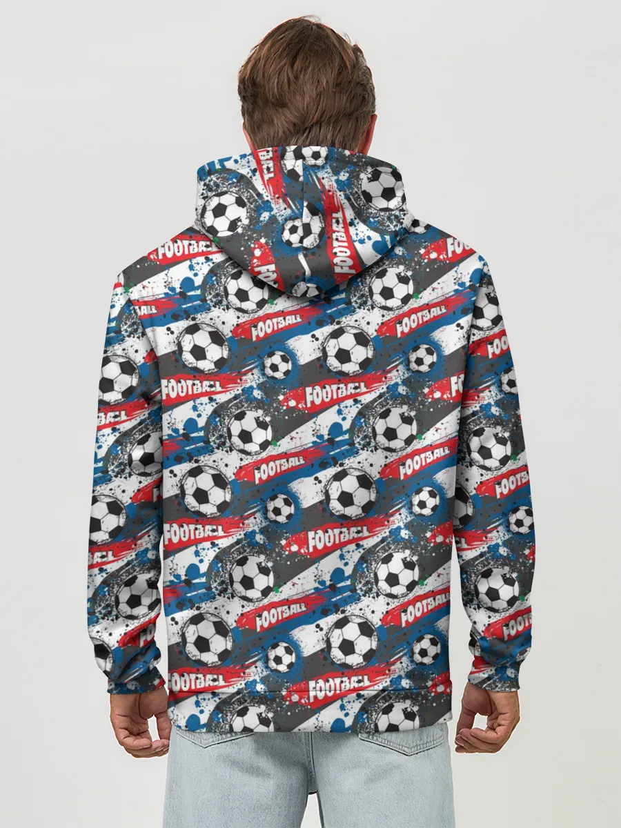 Худи мужской база хлопок / FOOTBALL