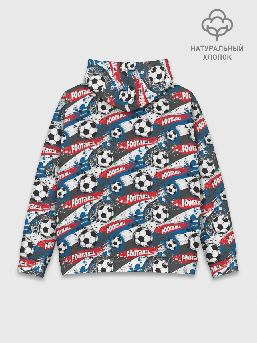 Худи мужской база хлопок / FOOTBALL