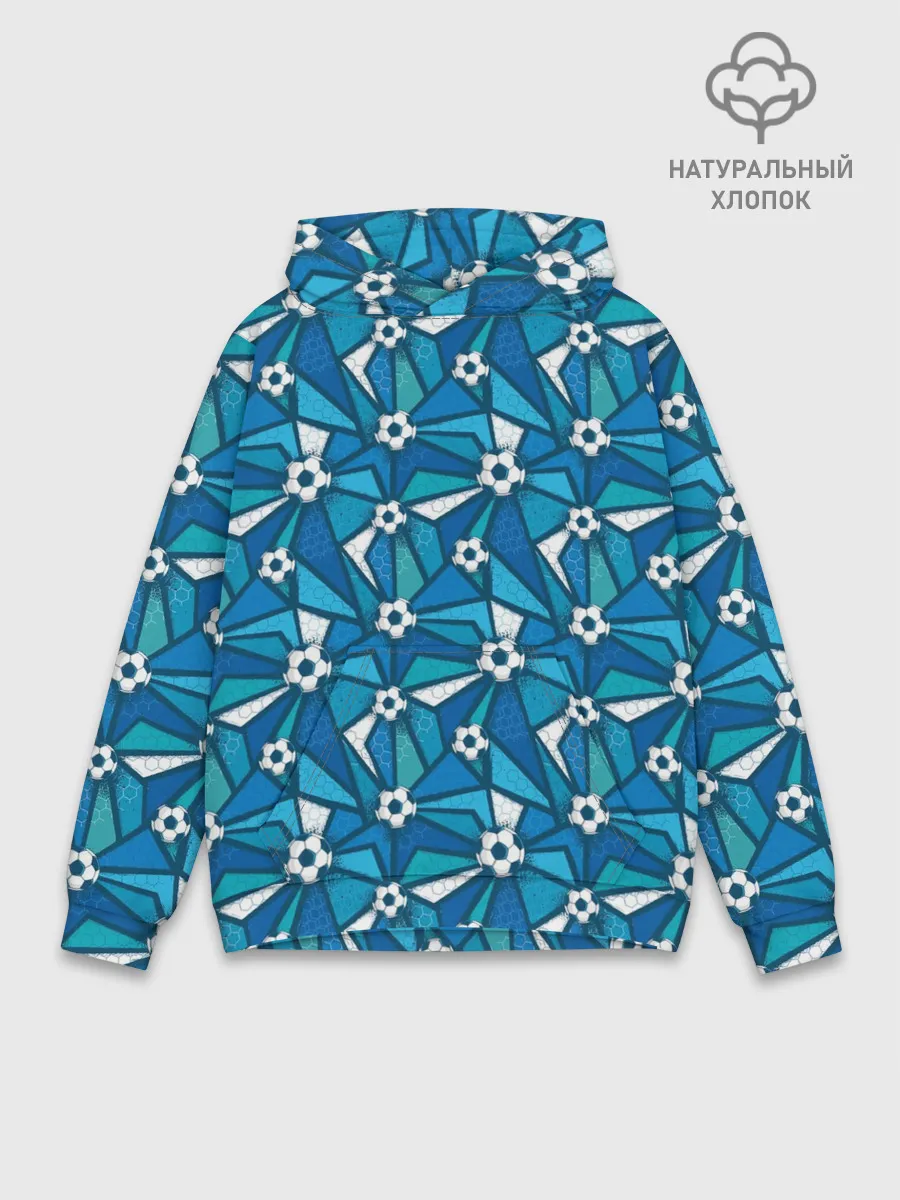 Худи мужской база хлопок / Футбол