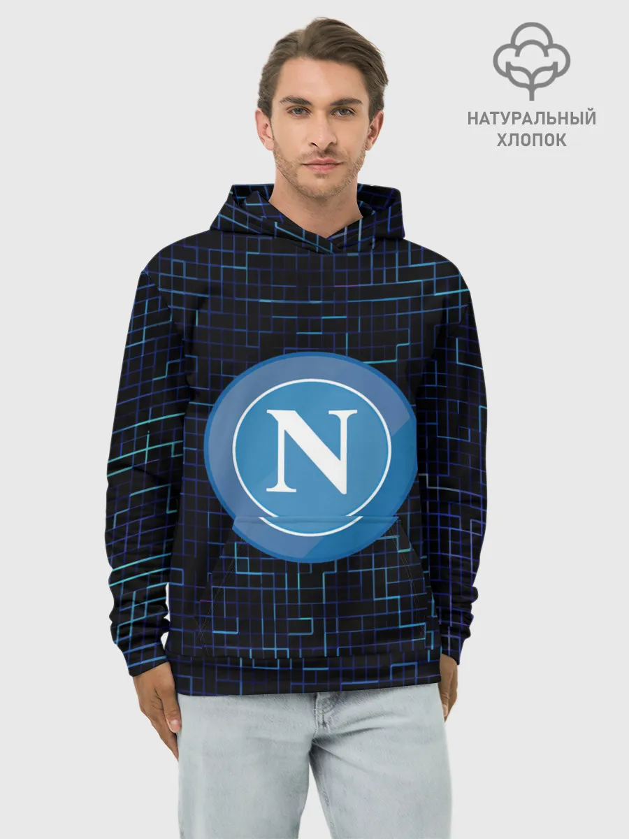 Худи мужской база хлопок / Napoli