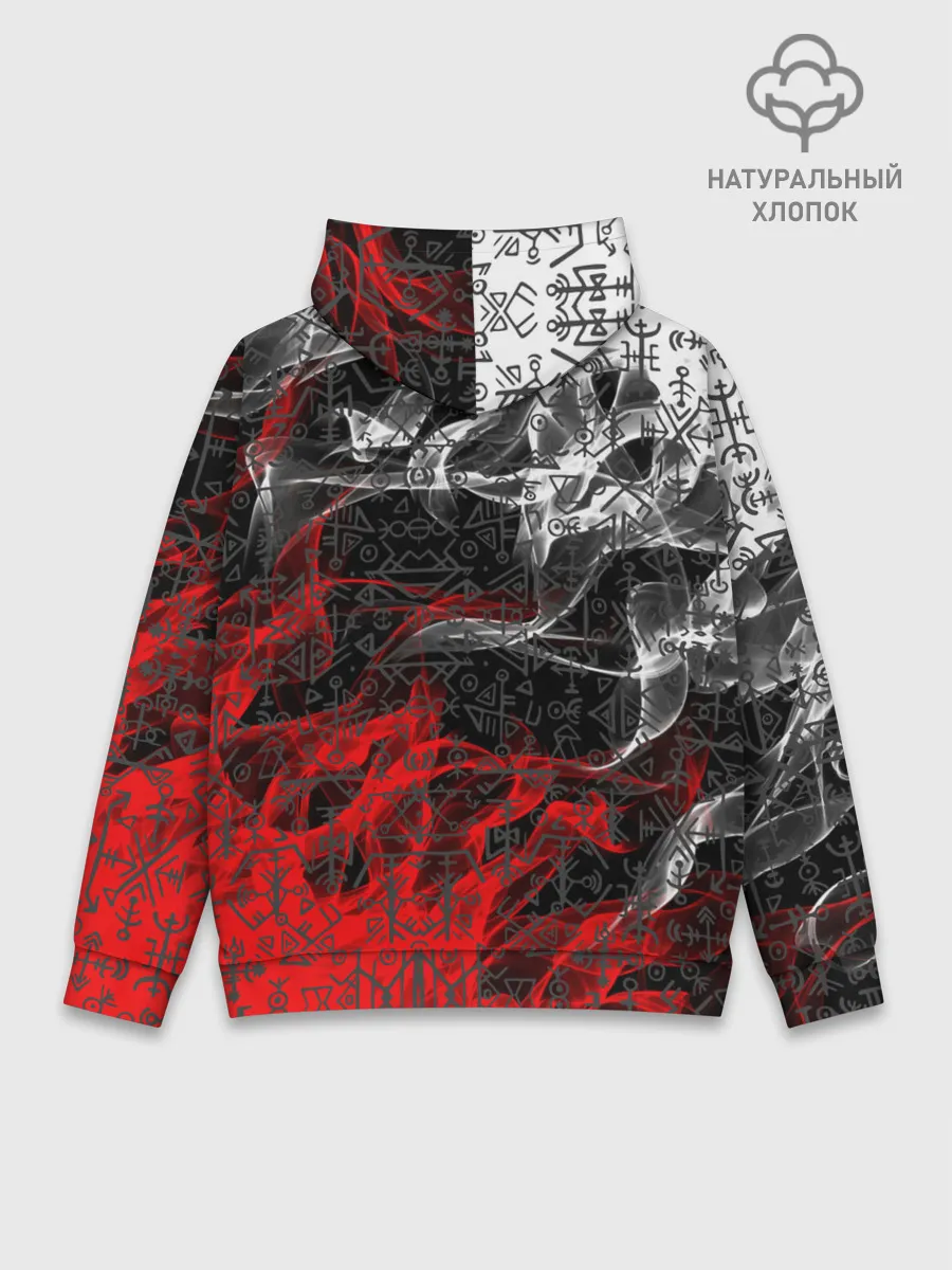 Худи мужской база хлопок / Викинги