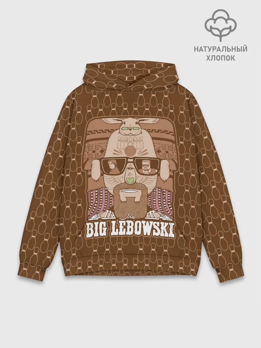Худи мужской база хлопок / The Big Lebowski