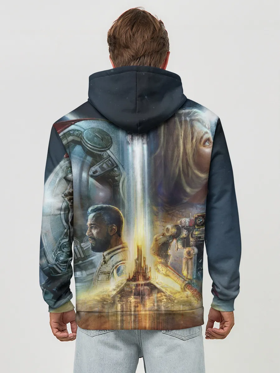 Худи мужской база хлопок / Starfield Обложка