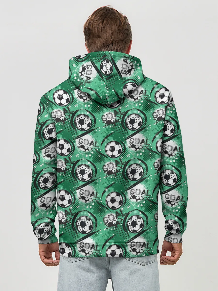 Худи мужской база хлопок / GOAL