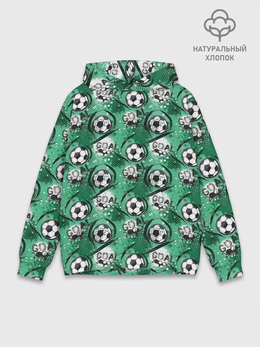 Худи мужской база хлопок / GOAL
