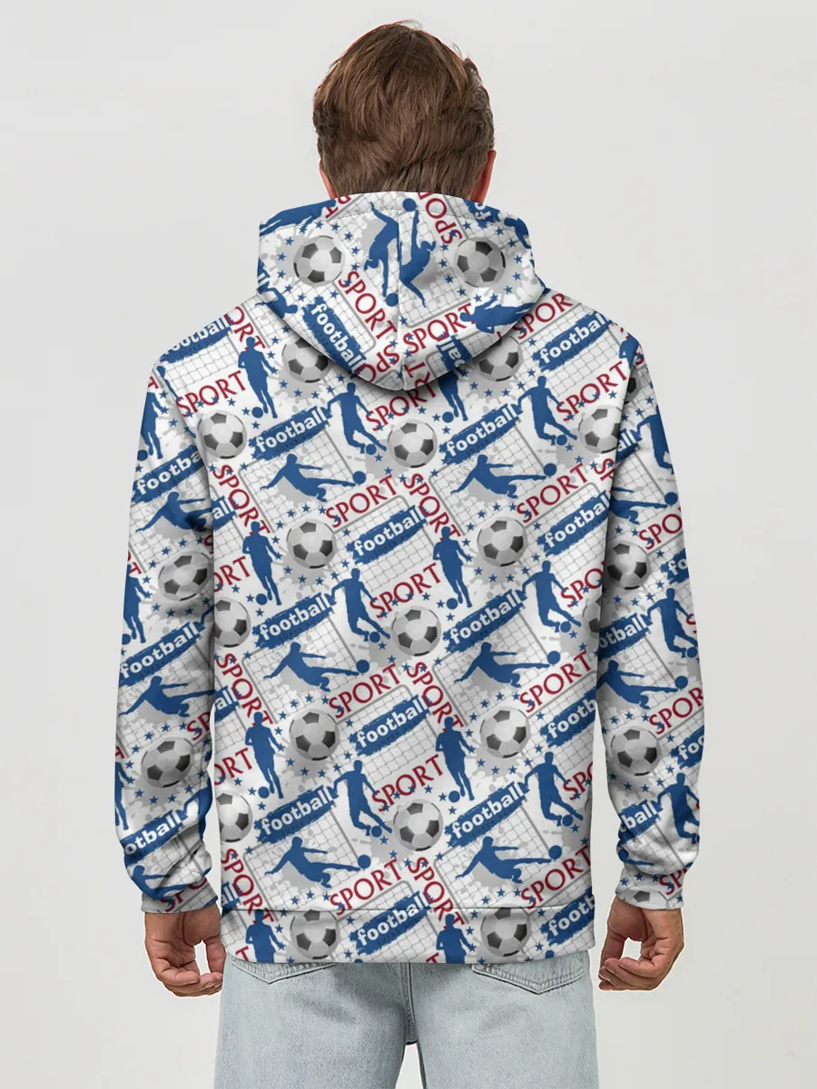 Худи мужской база хлопок / Football