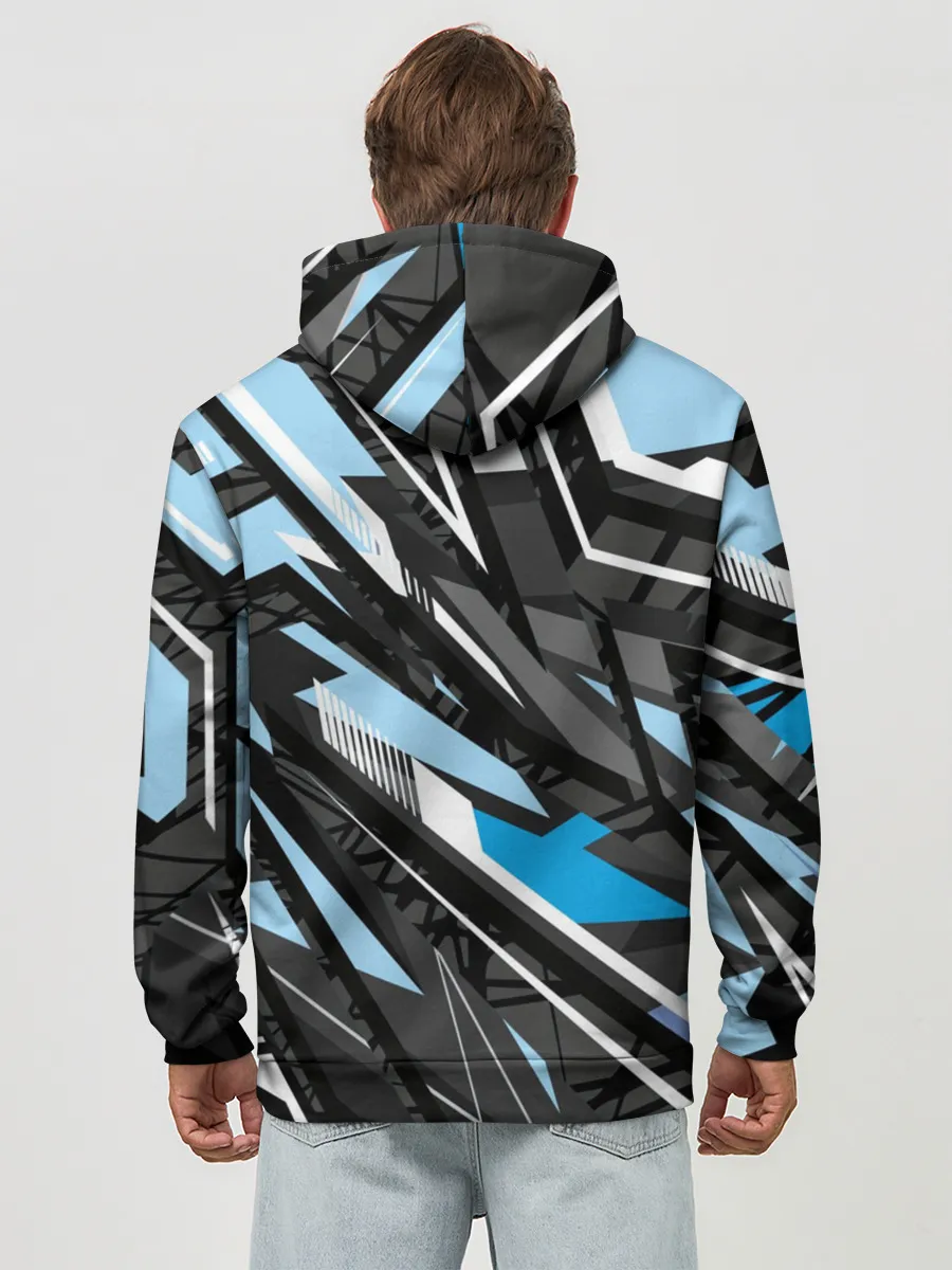 Худи мужской база хлопок / Текстура. Линия. Движение