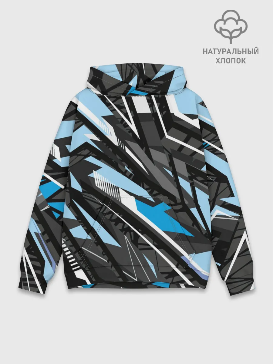 Худи мужской база хлопок / Текстура. Линия. Движение