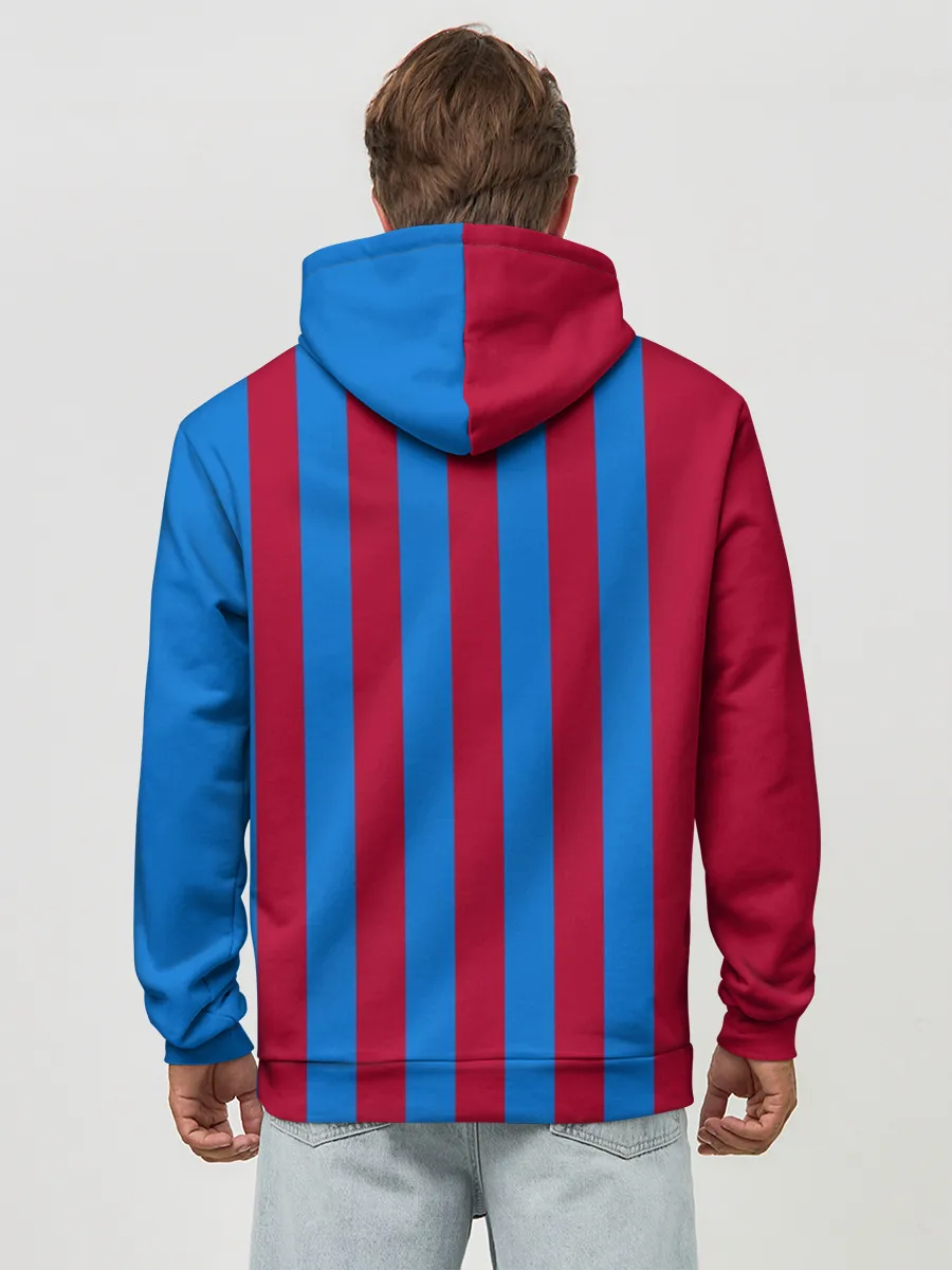 Худи мужской база хлопок / Форма Барселоны 2021/2022