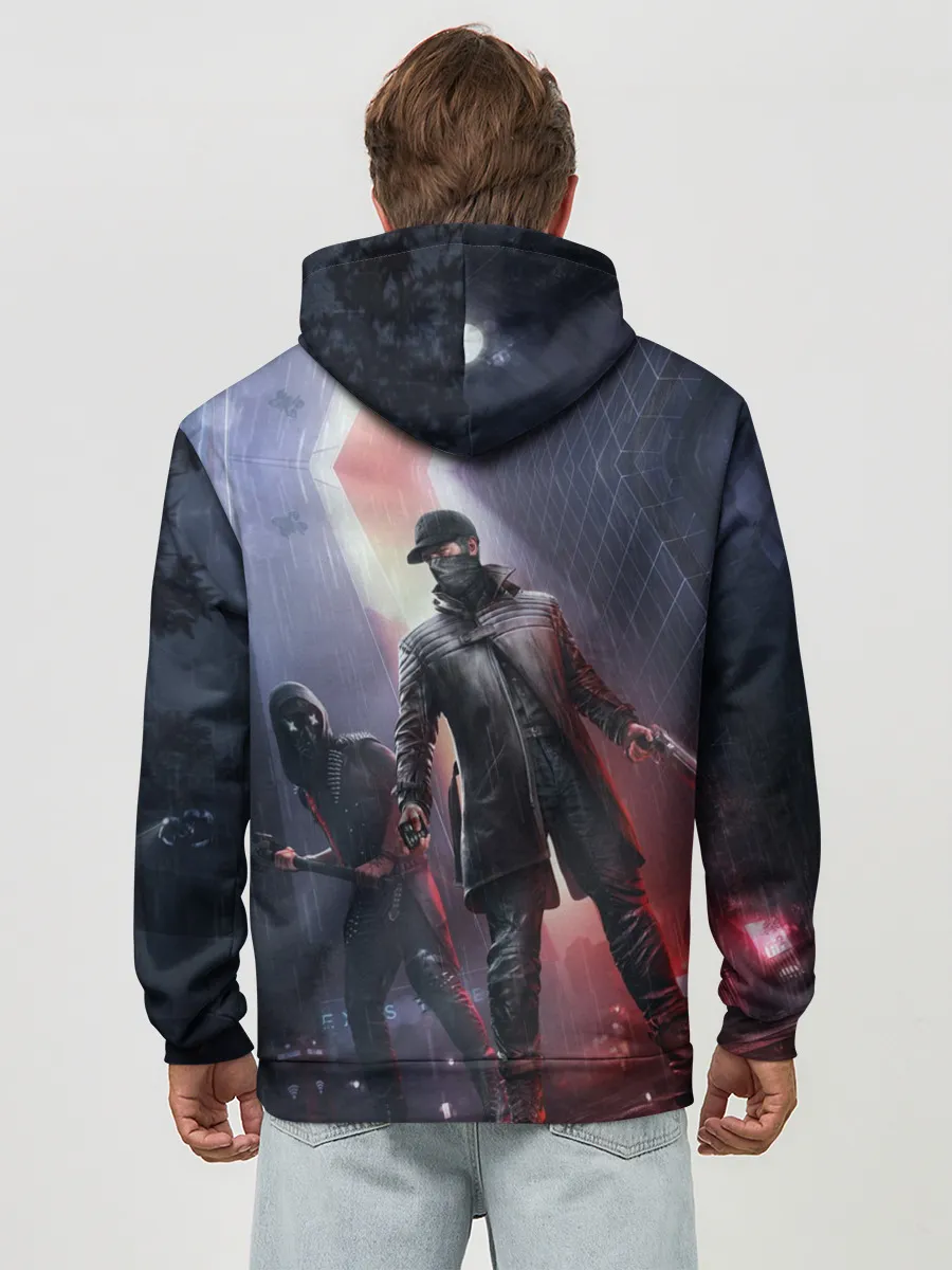 Худи мужской база хлопок / Эйден Пирс и Ренч Легион