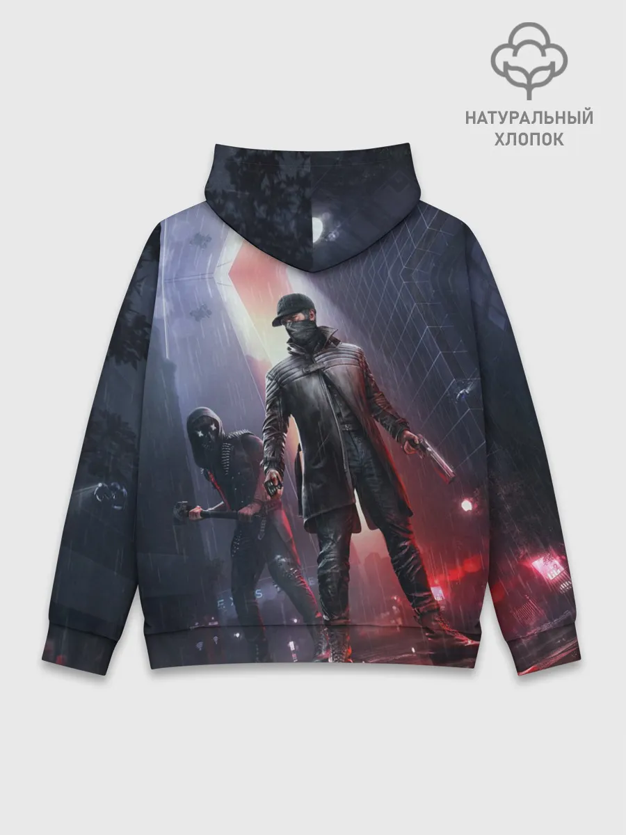 Худи мужской база хлопок / Эйден Пирс и Ренч Легион