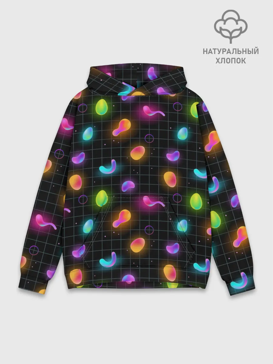 Худи мужской база хлопок / Ночные фонарики-светлячки