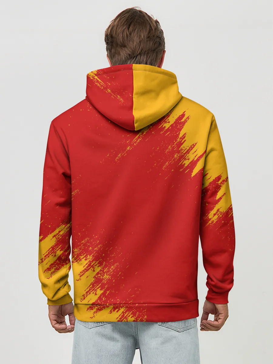 Худи мужской база хлопок / БЕРСЕРК маска и лого