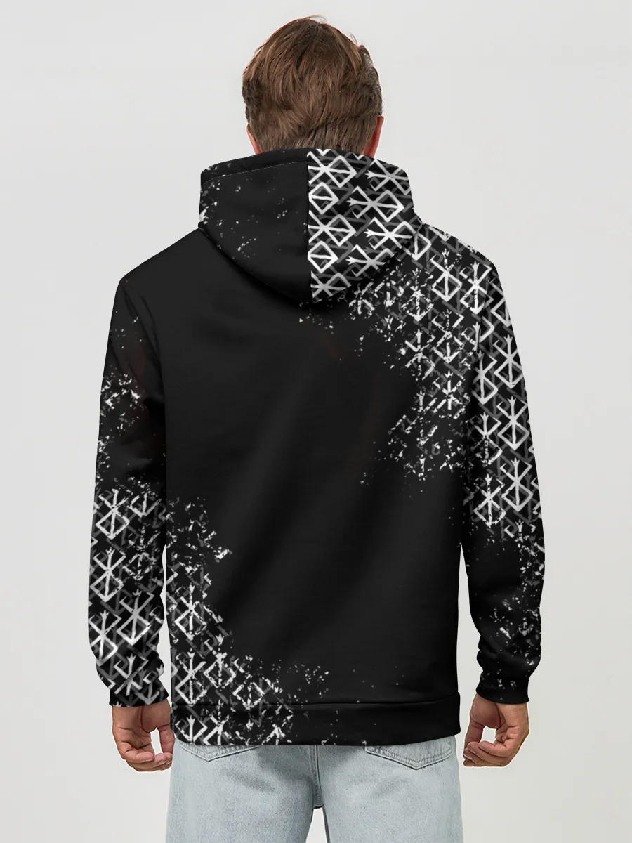 Худи мужской база хлопок / БЕРСЕРК глаз