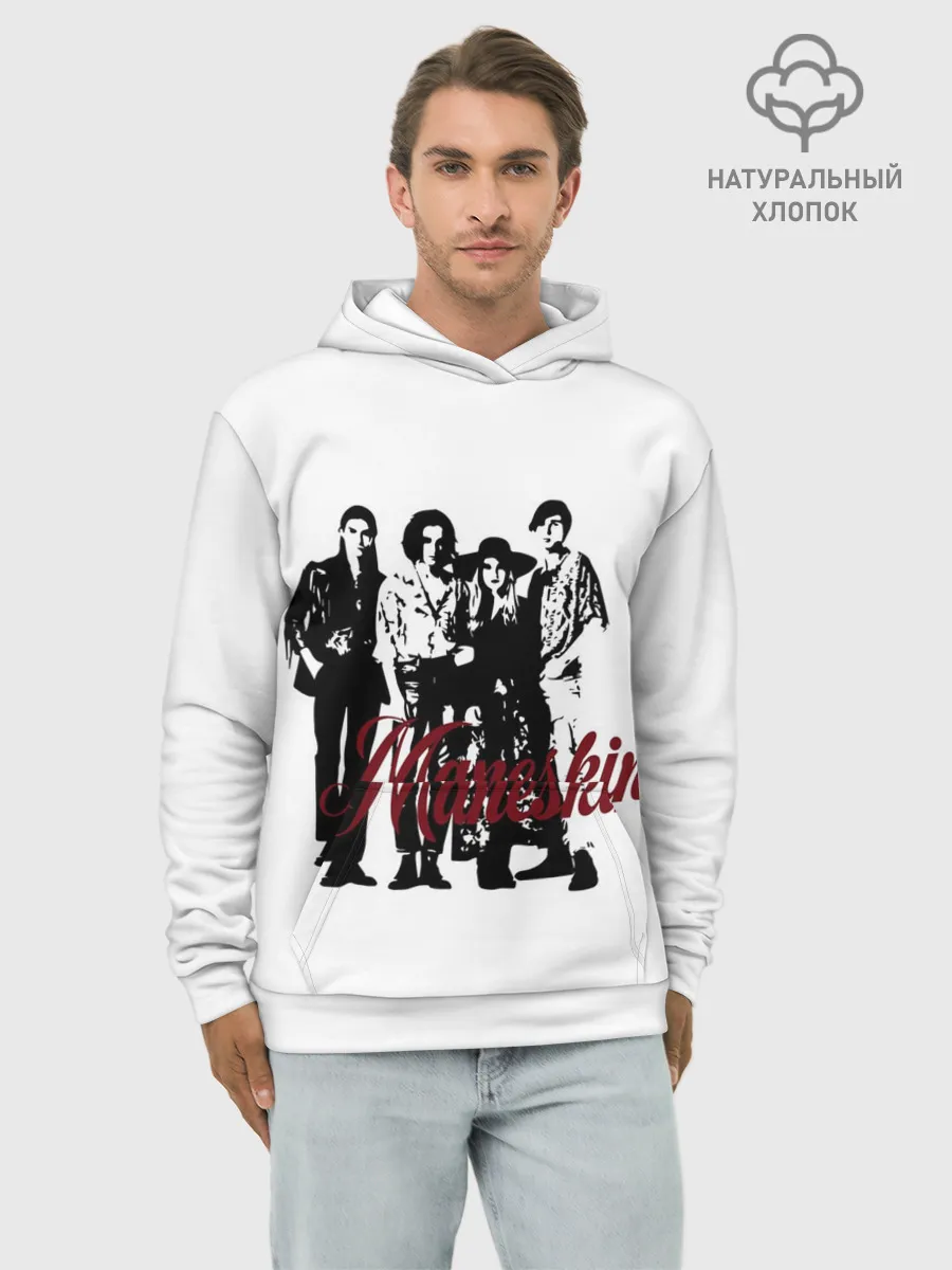 Худи мужской база хлопок / Maneskin